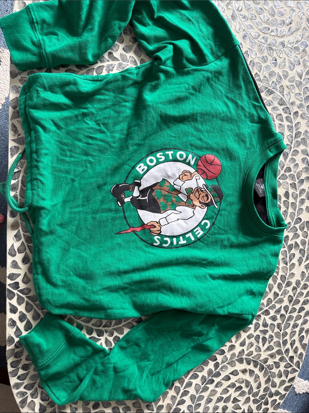 NBA Boston Celtics Green Graphic Sweatshirt